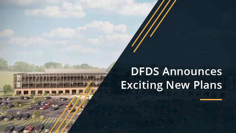 Artist impression of new DFDS office
